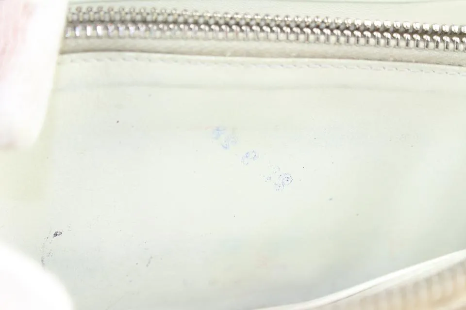 Prada Beige Zippy Wallet 335pr223