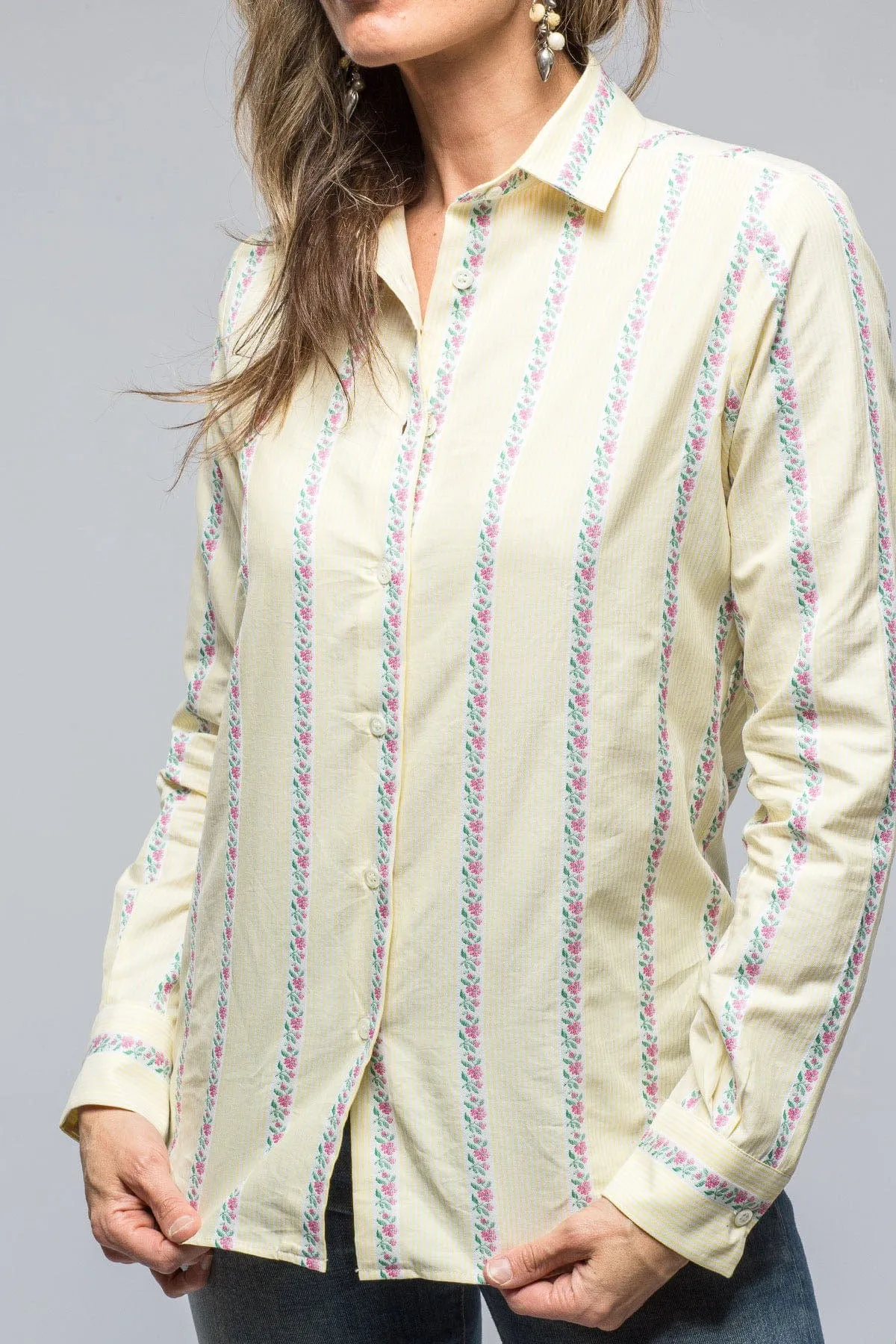 Prato Shirt w/ Floral Taping