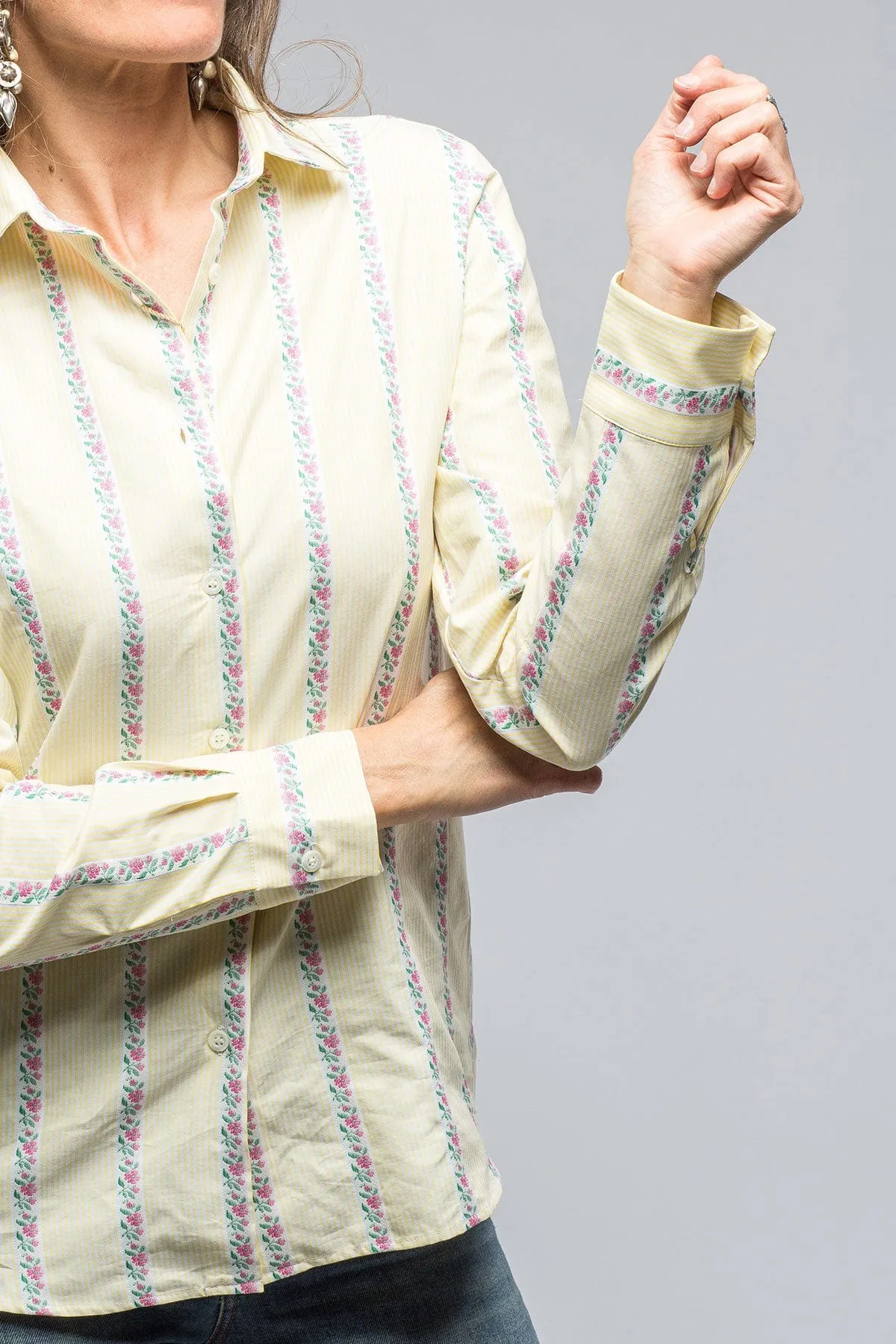 Prato Shirt w/ Floral Taping