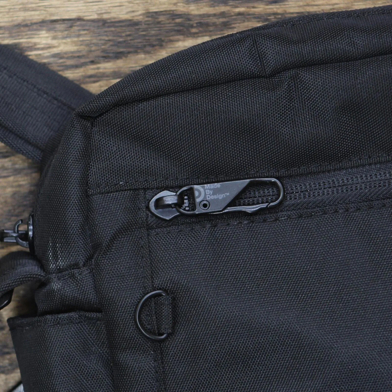 Private Label Womens Shoulder Crossbody Zippered Bag Black / Gray One Size