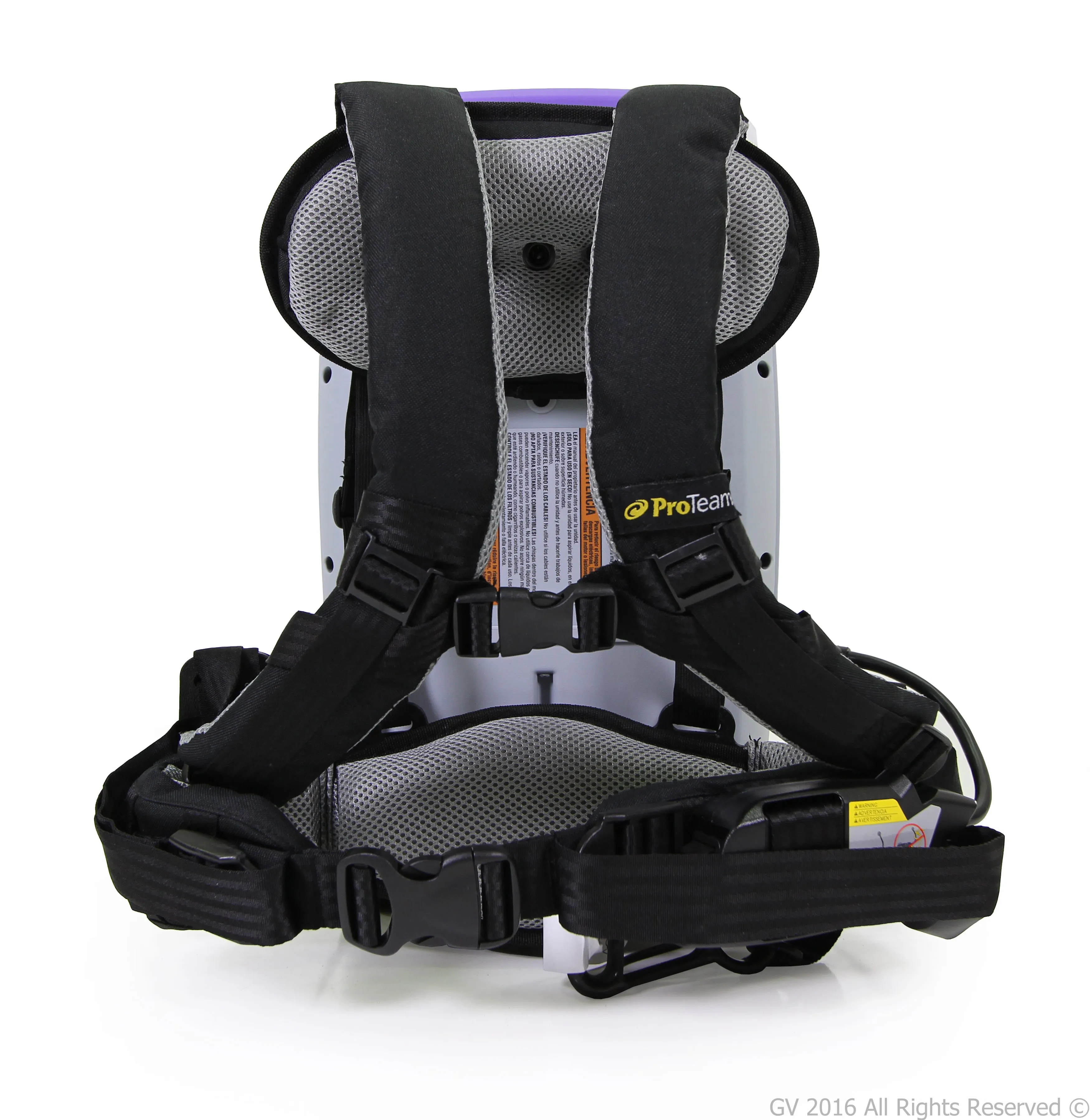 Proteam Super Coach Pro 6qt Backpack Vacuum Cleaner with GV Power Head