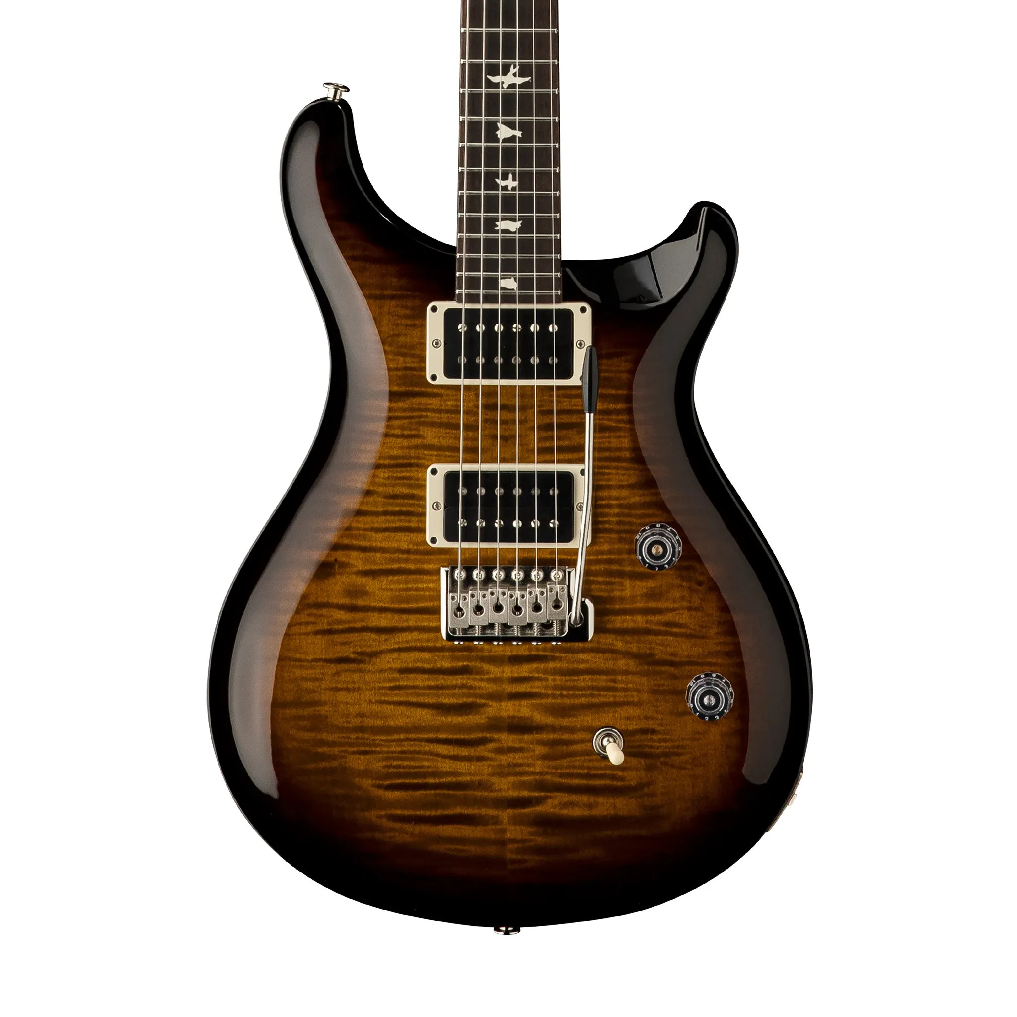 PRS CE24 Electric Guitar w/Bag, Black Amber