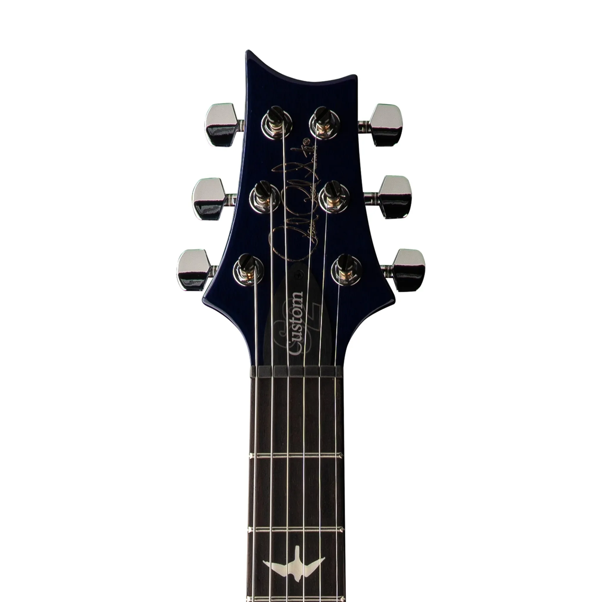 PRS S2 Custom 24 Electric Guitar, Faded Gray Black Blue Burst
