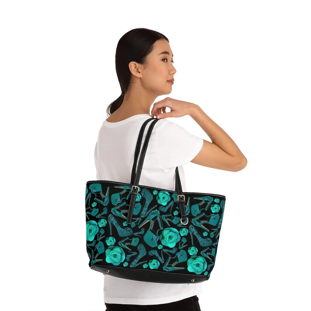 PU Leather Shoulder Bag 'Rose Verdi'