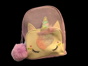 Purple Unicorn Sparkle Backpack