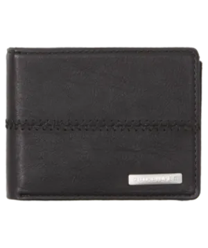 Quiksilver Stitchy 3 Wallet BLACK