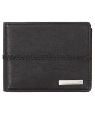 Quiksilver Stitchy 3 Wallet BLACK