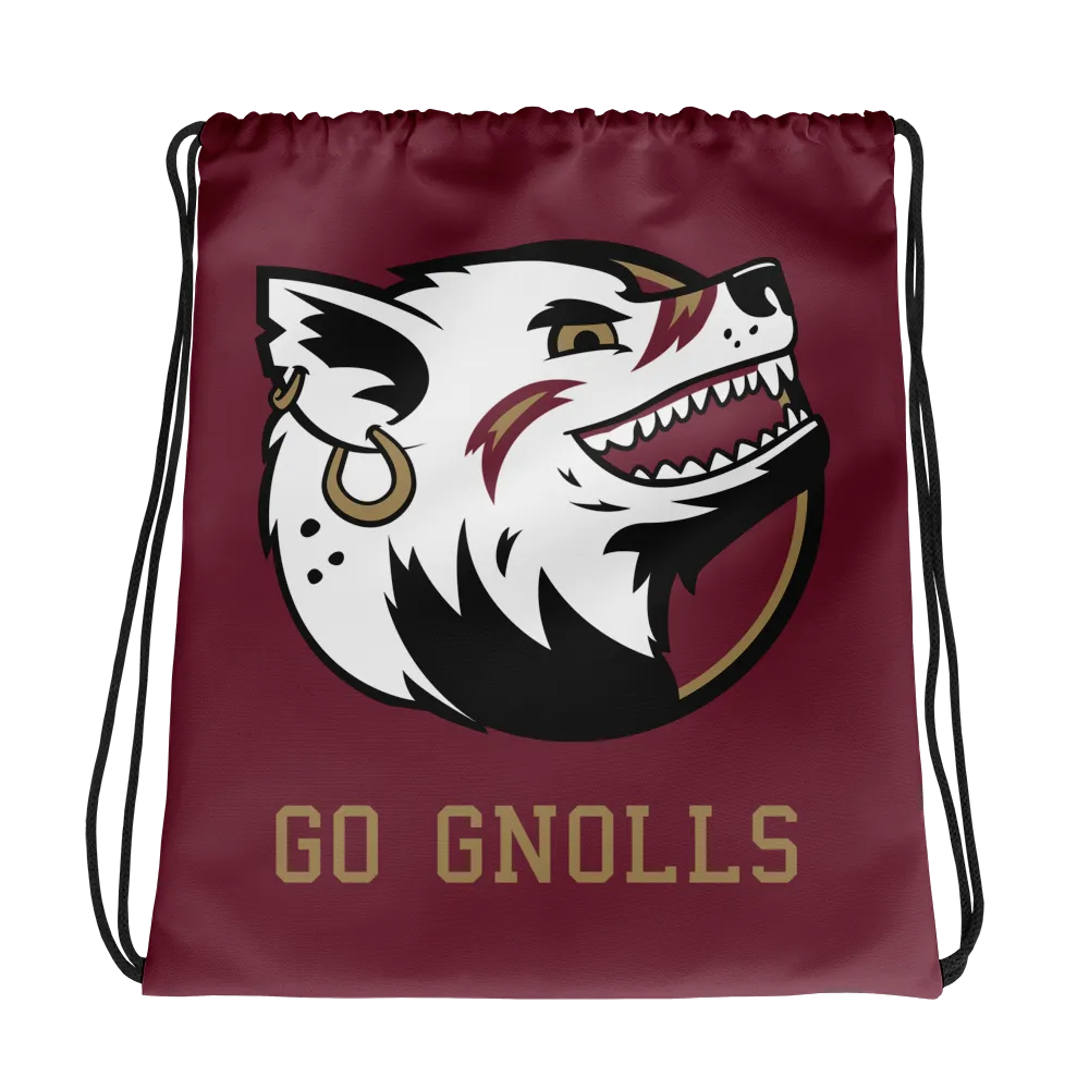 "Go Gnolls" Drawstring Bag
