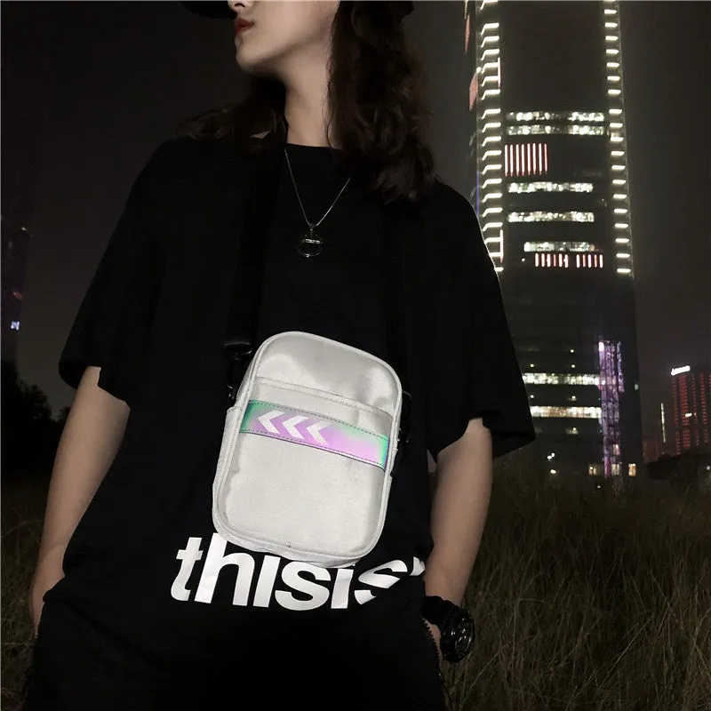 "HIP HOP REFLECTIVE" CROSSBODY BAG D060609