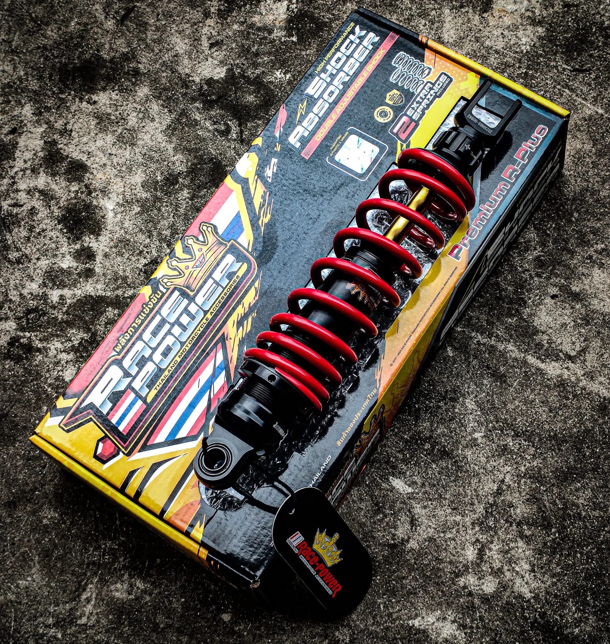 RACE POWER PREMIUM HONDA CLICK (BLACK/RED)