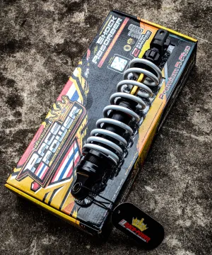 RACE POWER PREMIUM HONDA CLICK (BLACK/WHITE)
