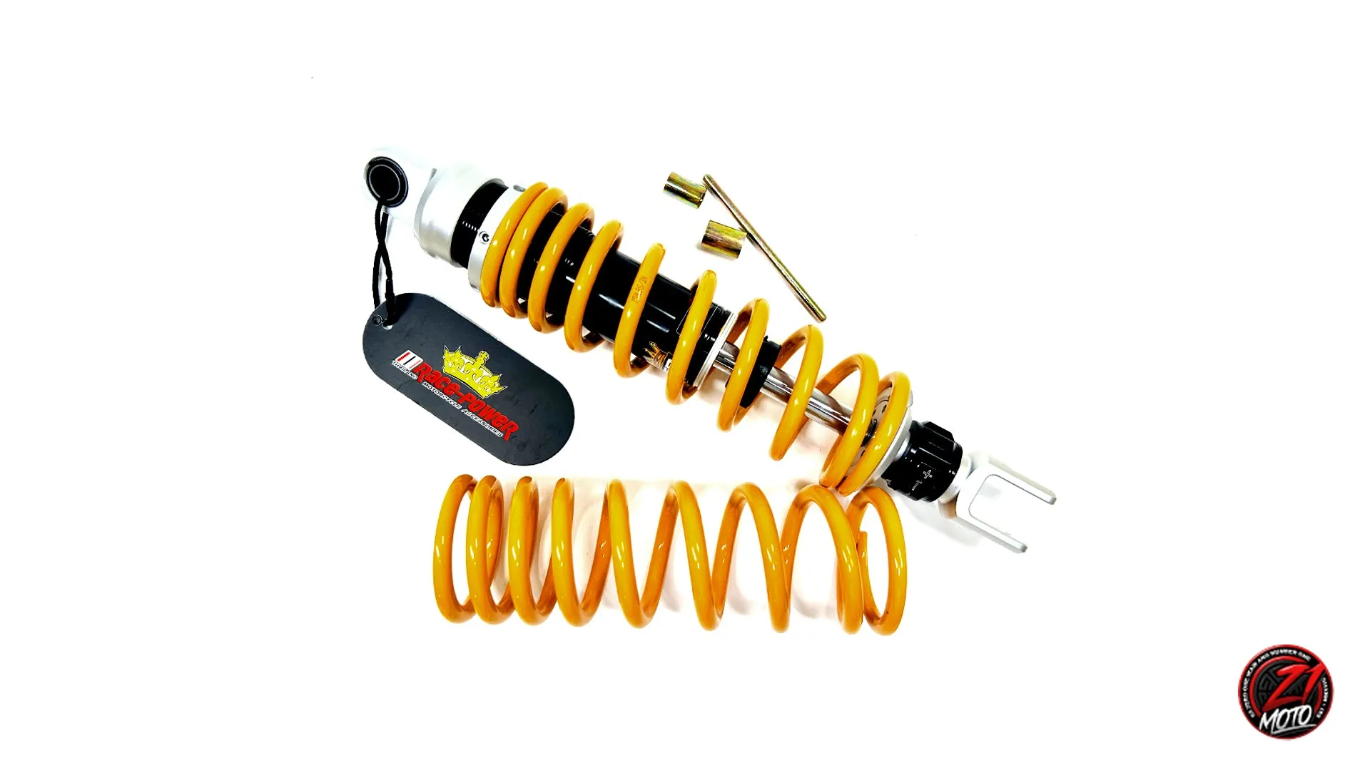 RACE POWER PREMIUM HONDA CLICK (SILVER/YELLOW)