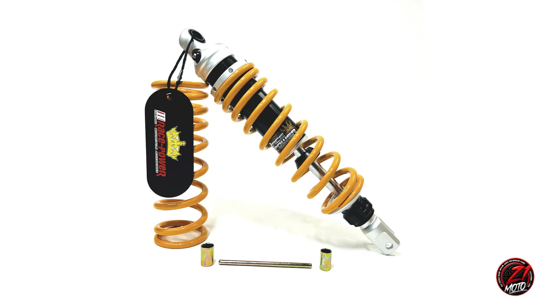 RACE POWER PREMIUM HONDA CLICK (SILVER/YELLOW)