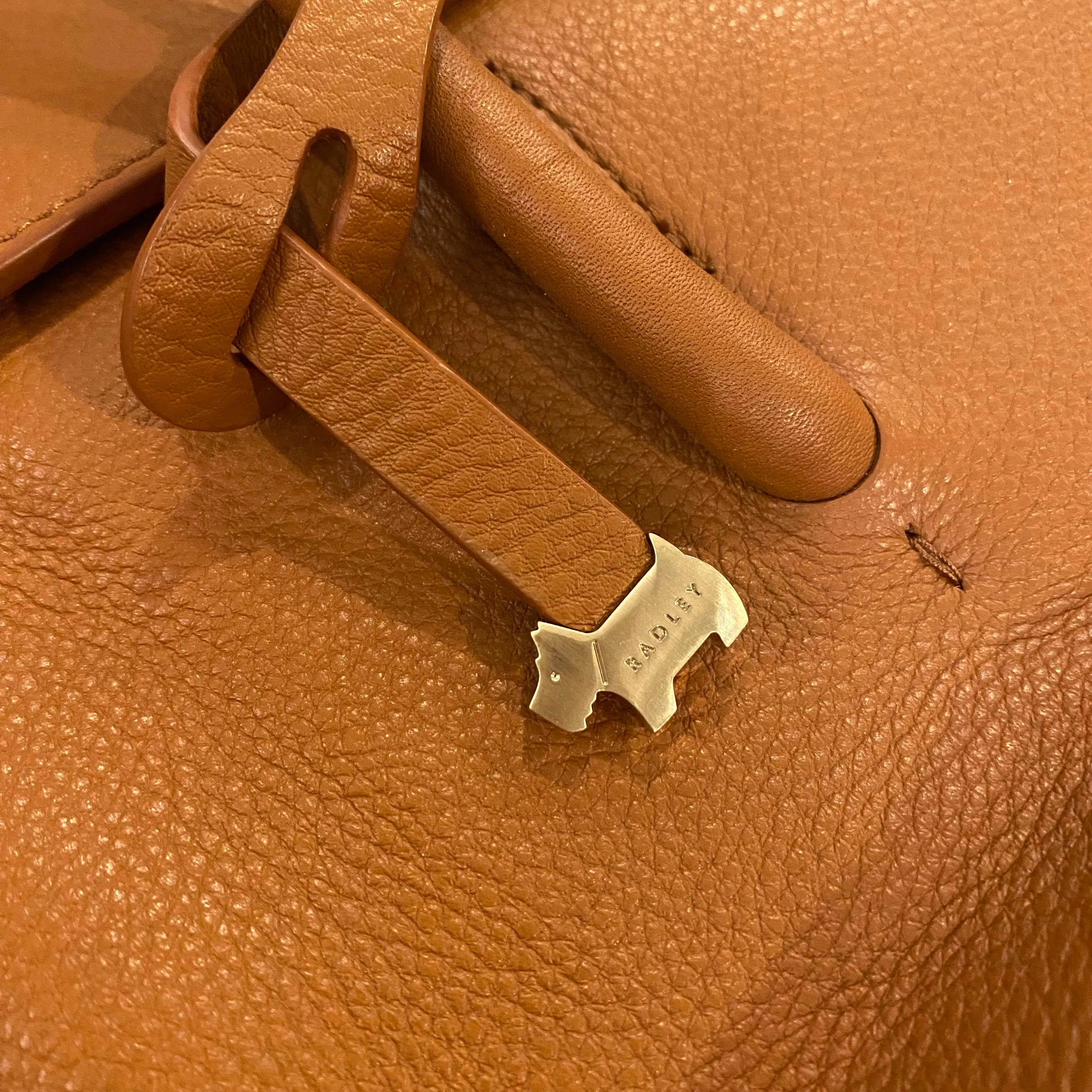 Radley London Burnham Beeches Brown Leather Shoulder Bag