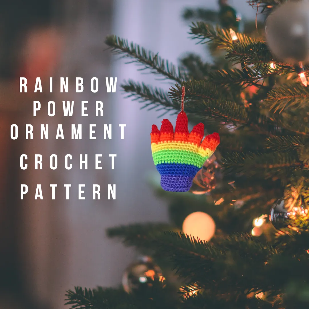 Rainbow Power Backpack Buddy Crochet Pattern