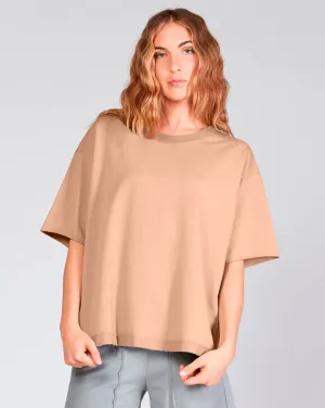 Raw Edge Sleeve T Shirt
