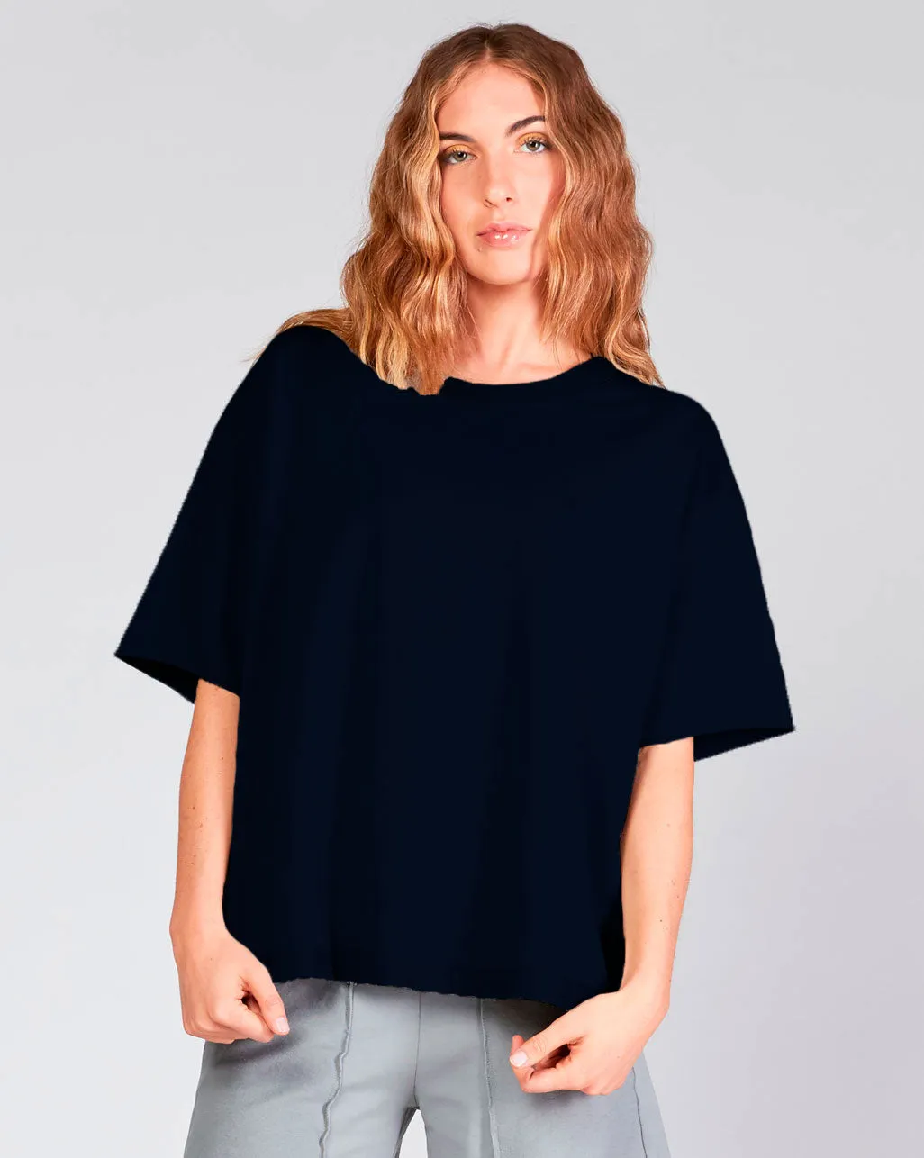 Raw Edge Sleeve T Shirt