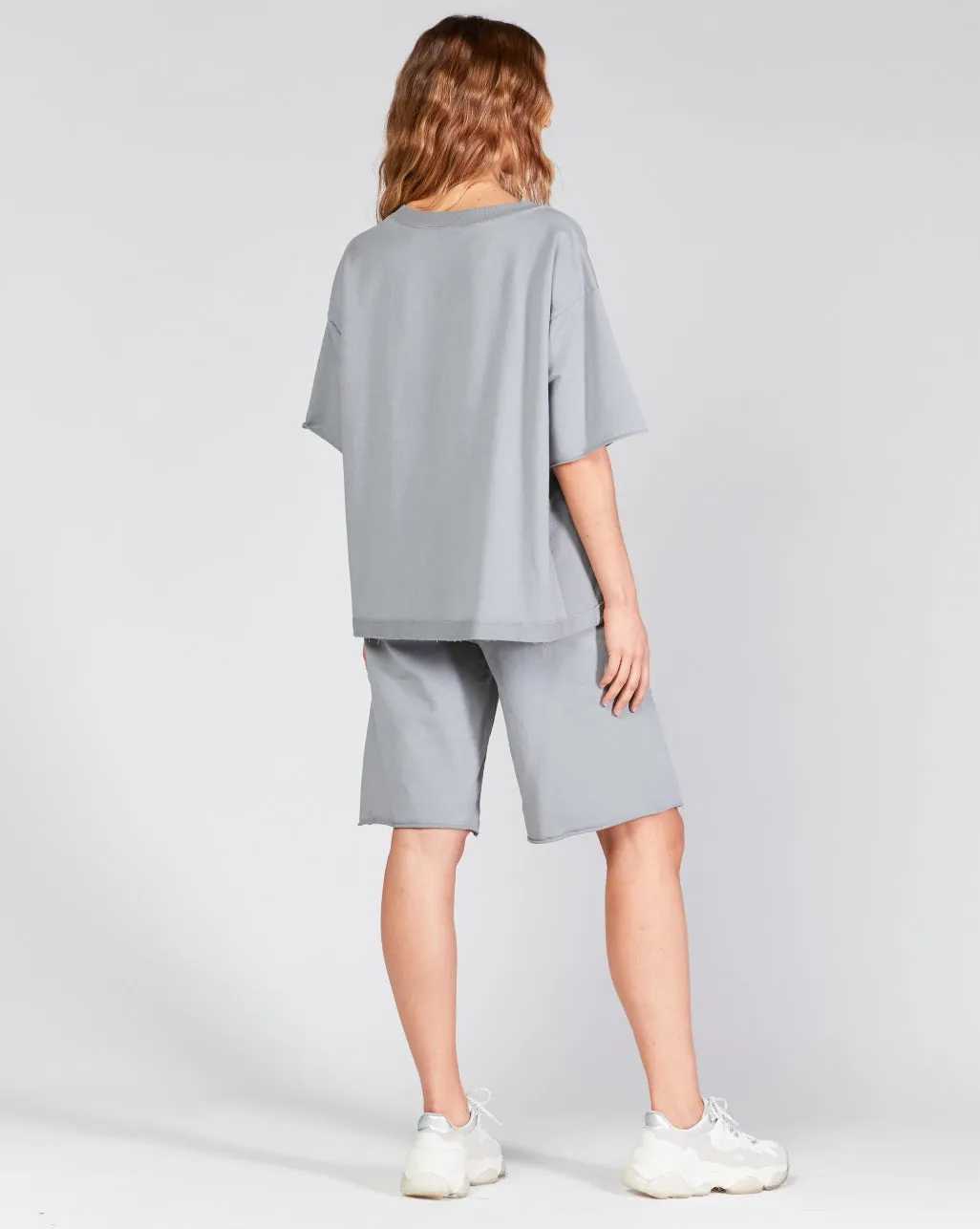 Raw Edge Sleeve T Shirt