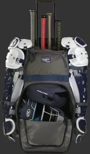 Rawlings Wheeled Catcher's Backpack R1801