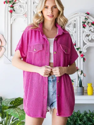 Ready or Not Top: Magenta