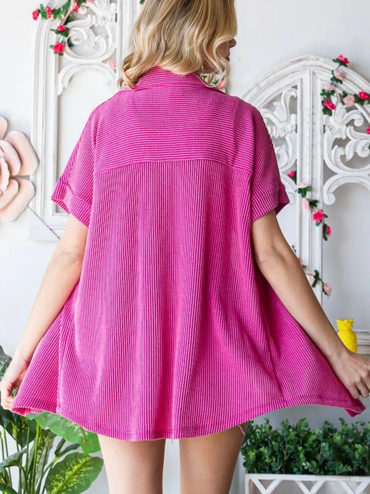 Ready or Not Top: Magenta