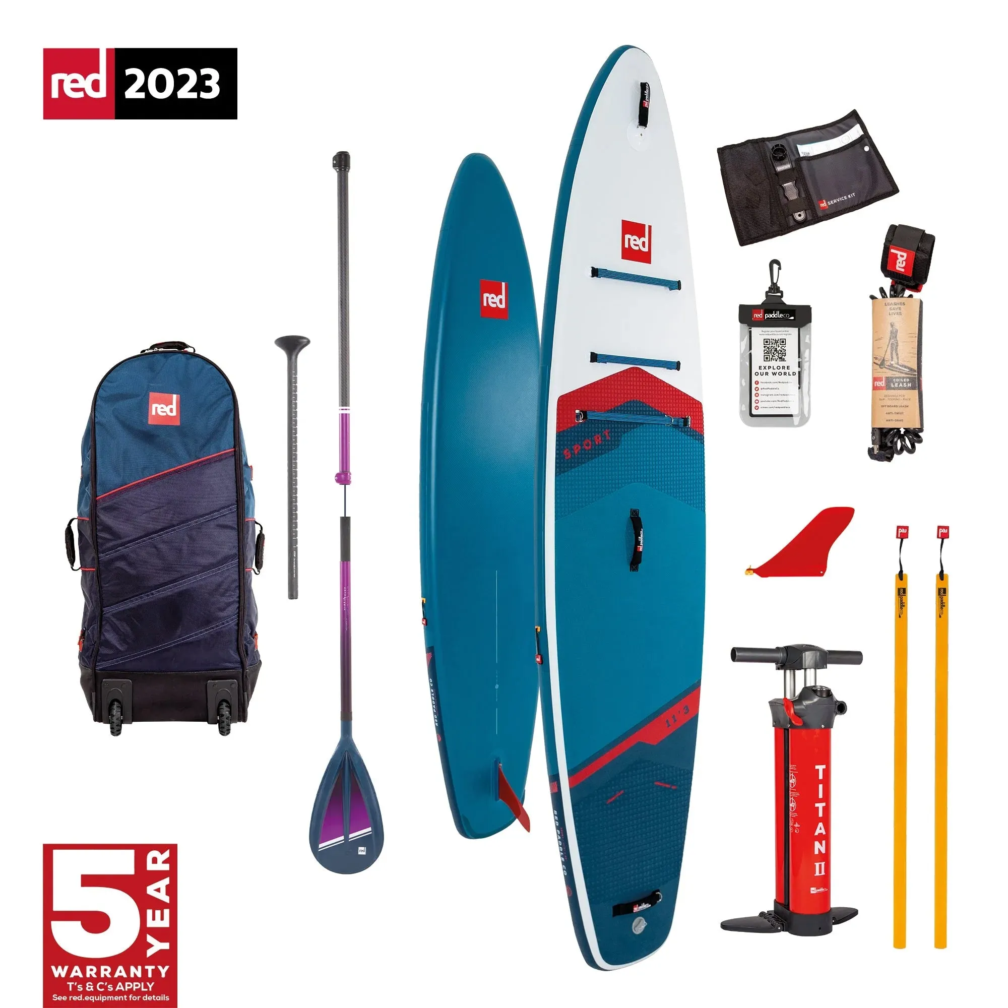 RED 12'6" Sport Blue Hybrid Tough Package 2023