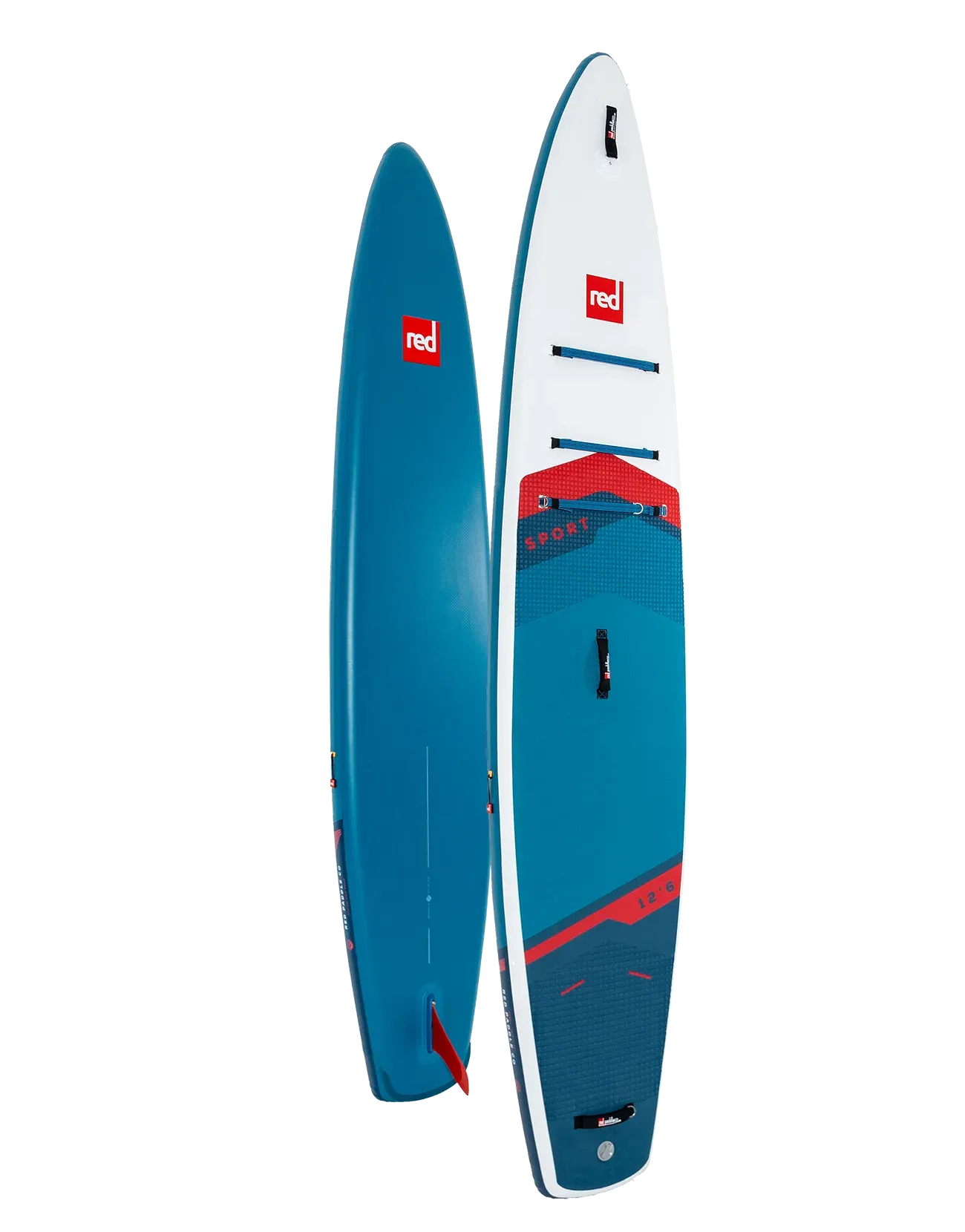 Red 12'6" Sport MSL Inflatable Paddle Board Package