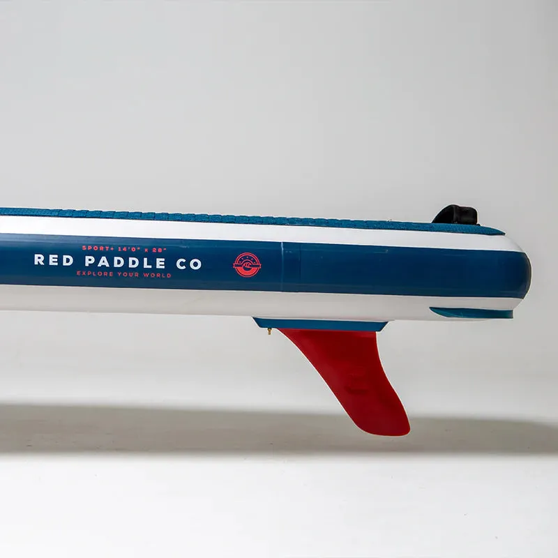 Red 14'0" Sport  Hybrid MSL Inflatable Paddle Board Package 2024