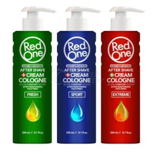 Red One Face Fresh After Shave Cream Cologne SPORT 400 ml