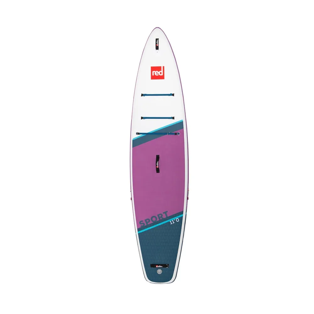 Red Paddle Co 11ft Sport Purple - HT Inflatable SUP Package  2023