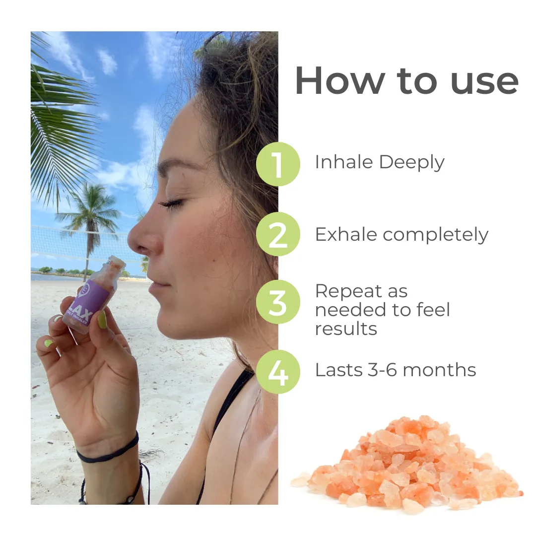 RELAX HIMALAYAN SALT INHALER