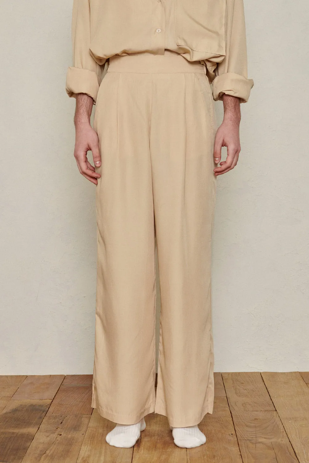 Relaxed Fit Bamboo Pants