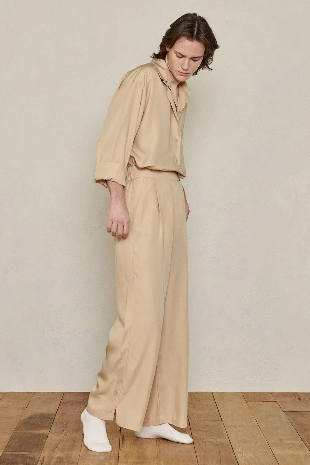 Relaxed Fit Bamboo Pants
