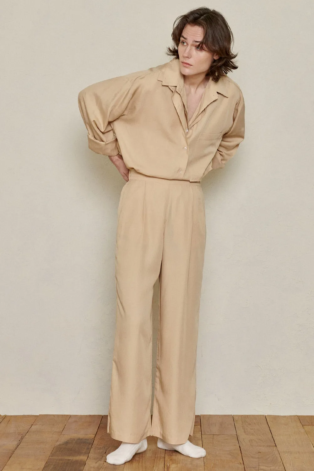 Relaxed Fit Bamboo Pants