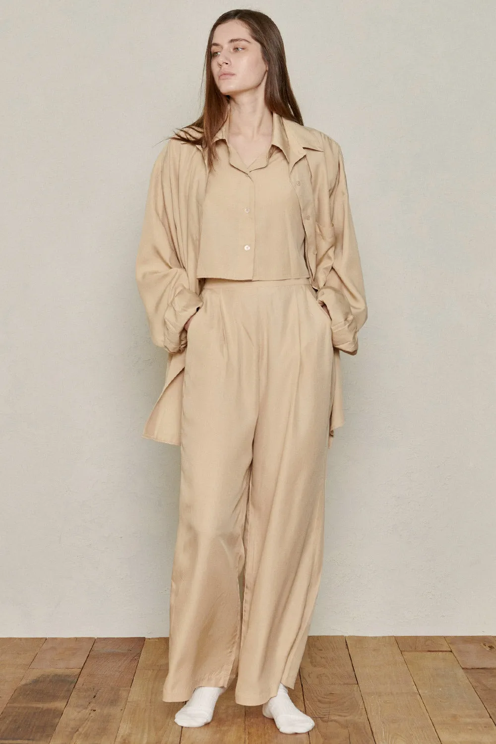 Relaxed Fit Bamboo Pants