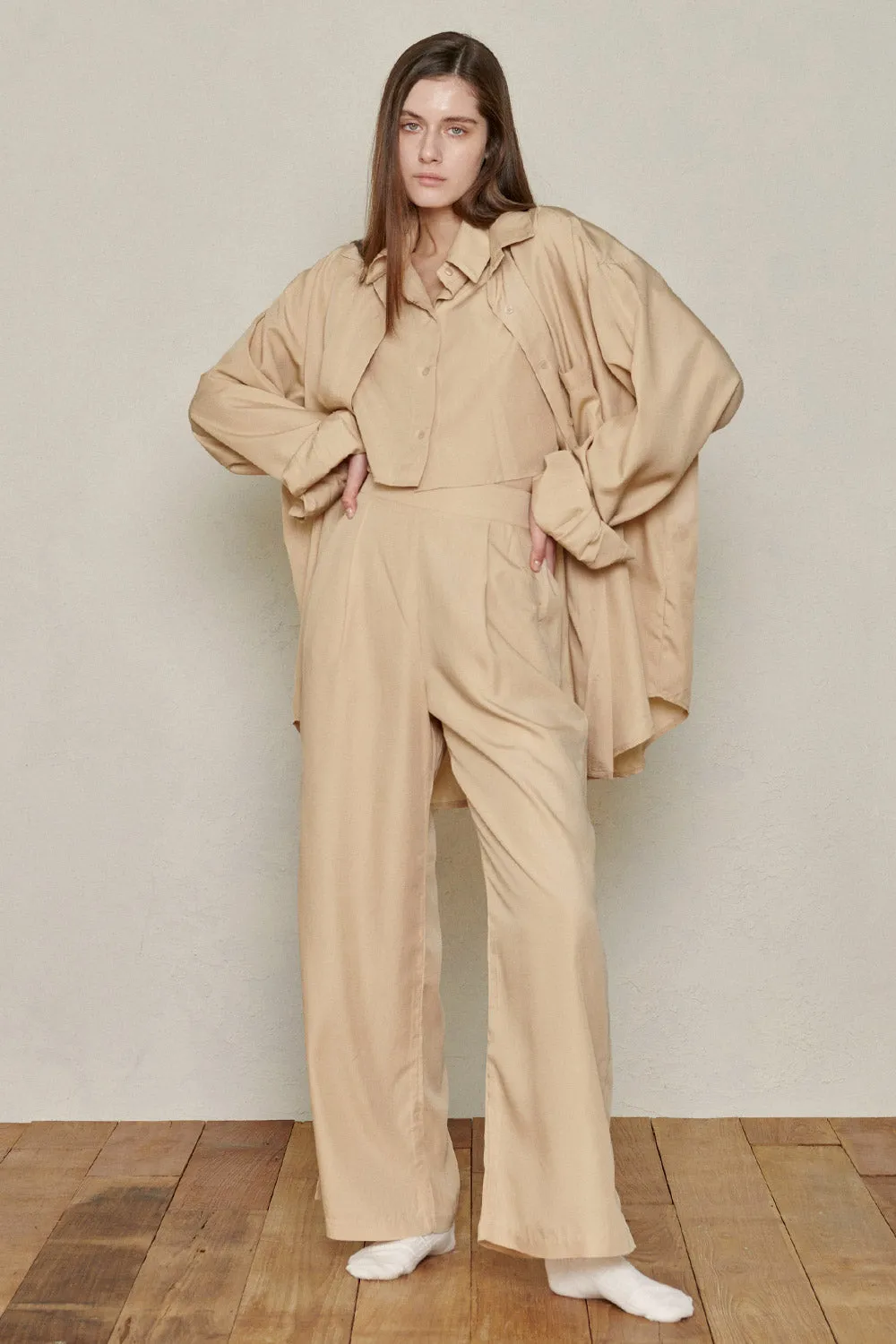 Relaxed Fit Bamboo Pants