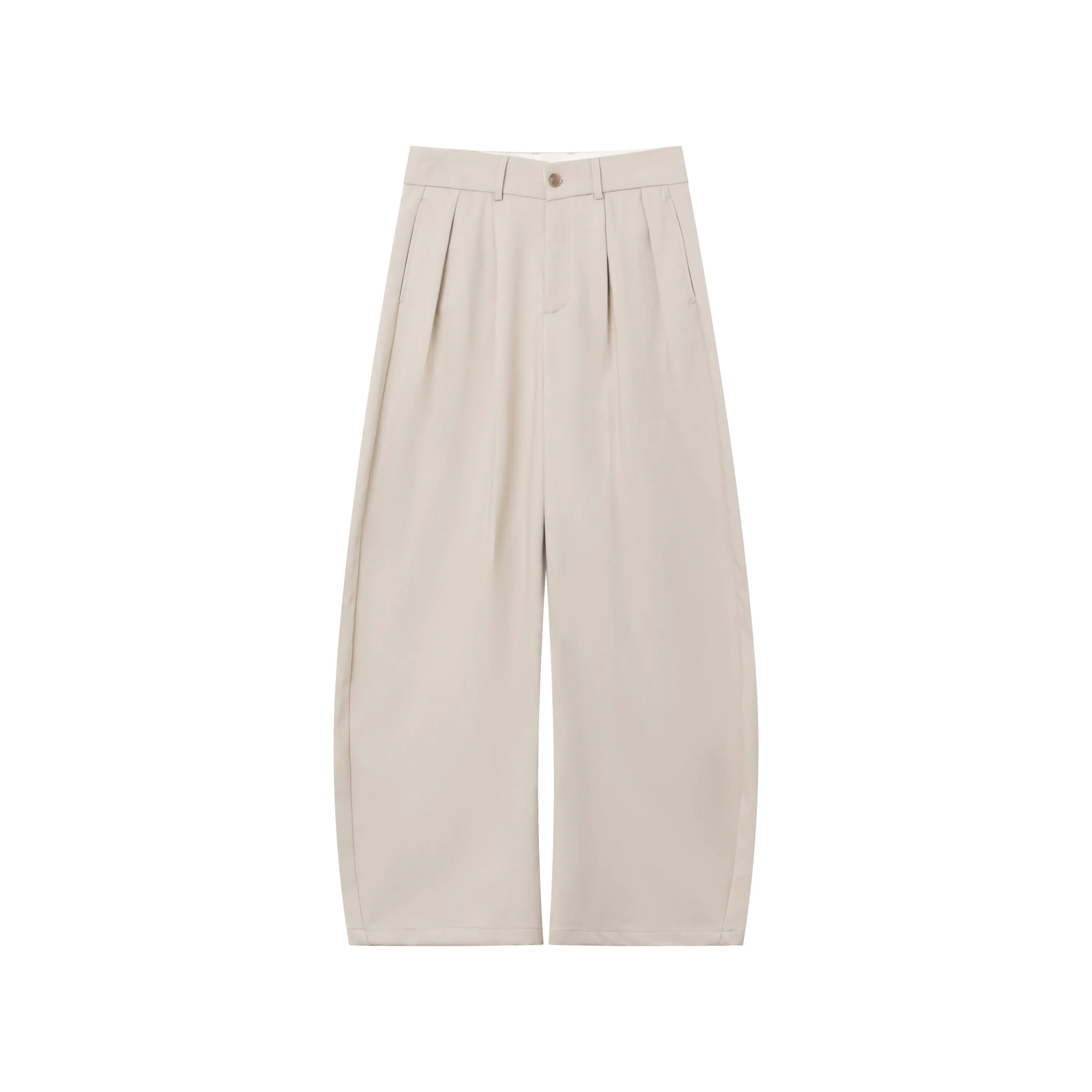 Relaxed Fit Blazer & Wide Leg Dress Pants