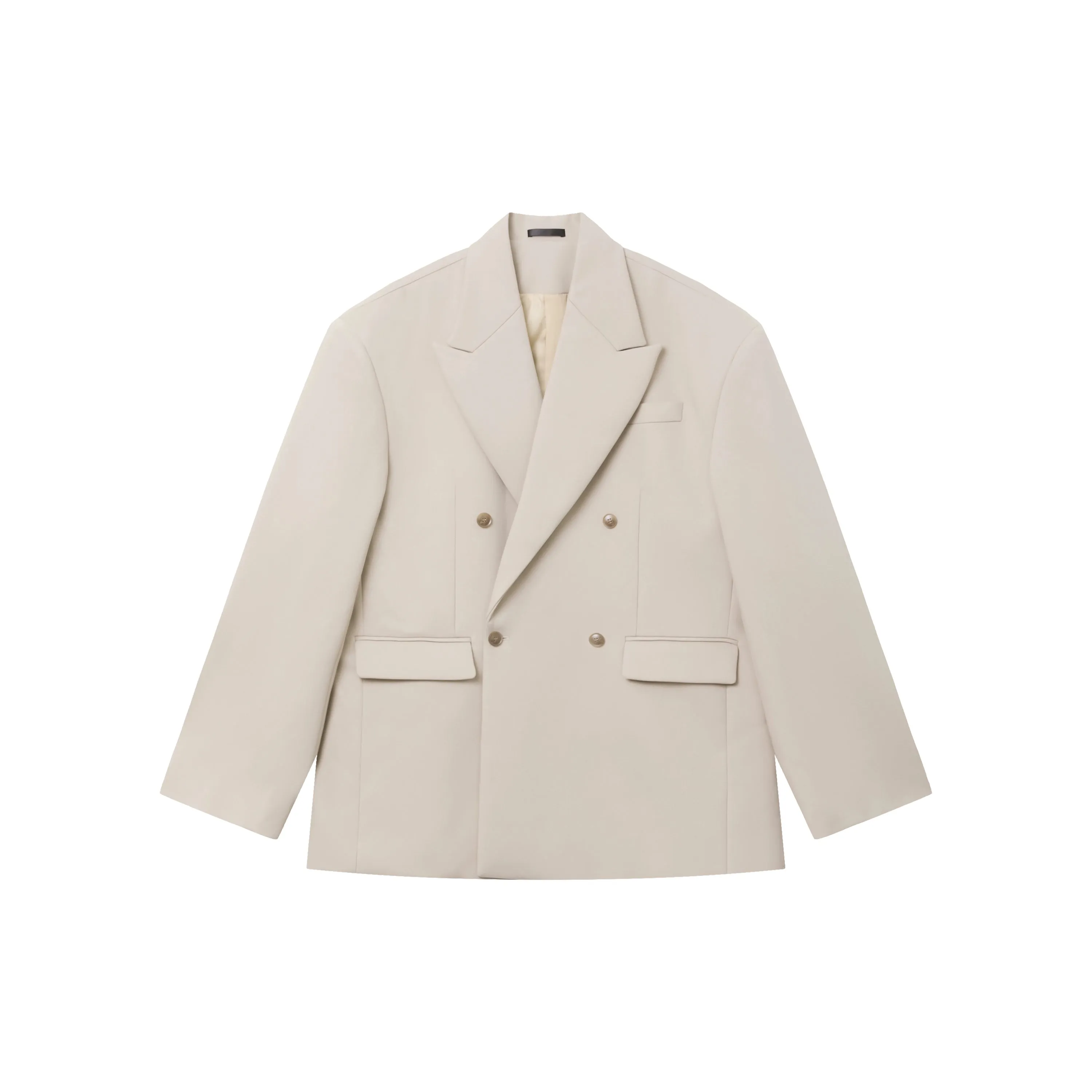 Relaxed Fit Blazer & Wide Leg Dress Pants