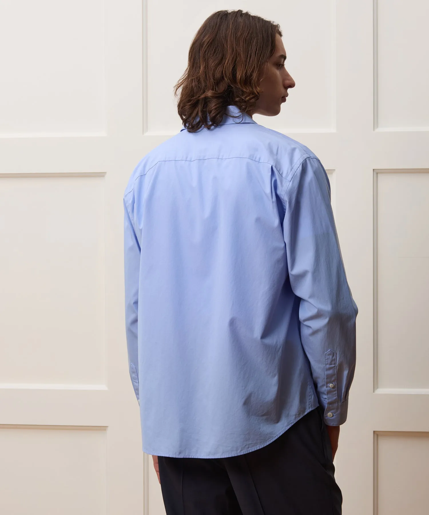 Relaxed Fit Poplin Shirt