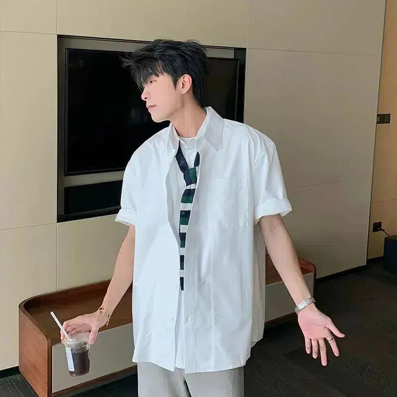 Relaxed Fit Short Sleeve Shirt