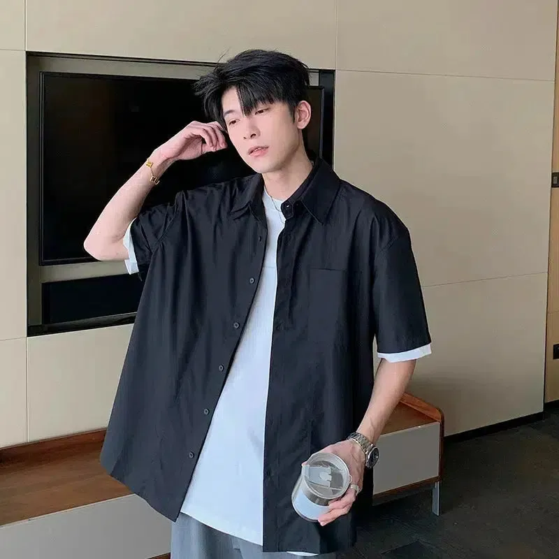 Relaxed Fit Short Sleeve Shirt