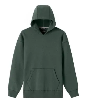 Relaxed Fleece Hooded Pullover Pine