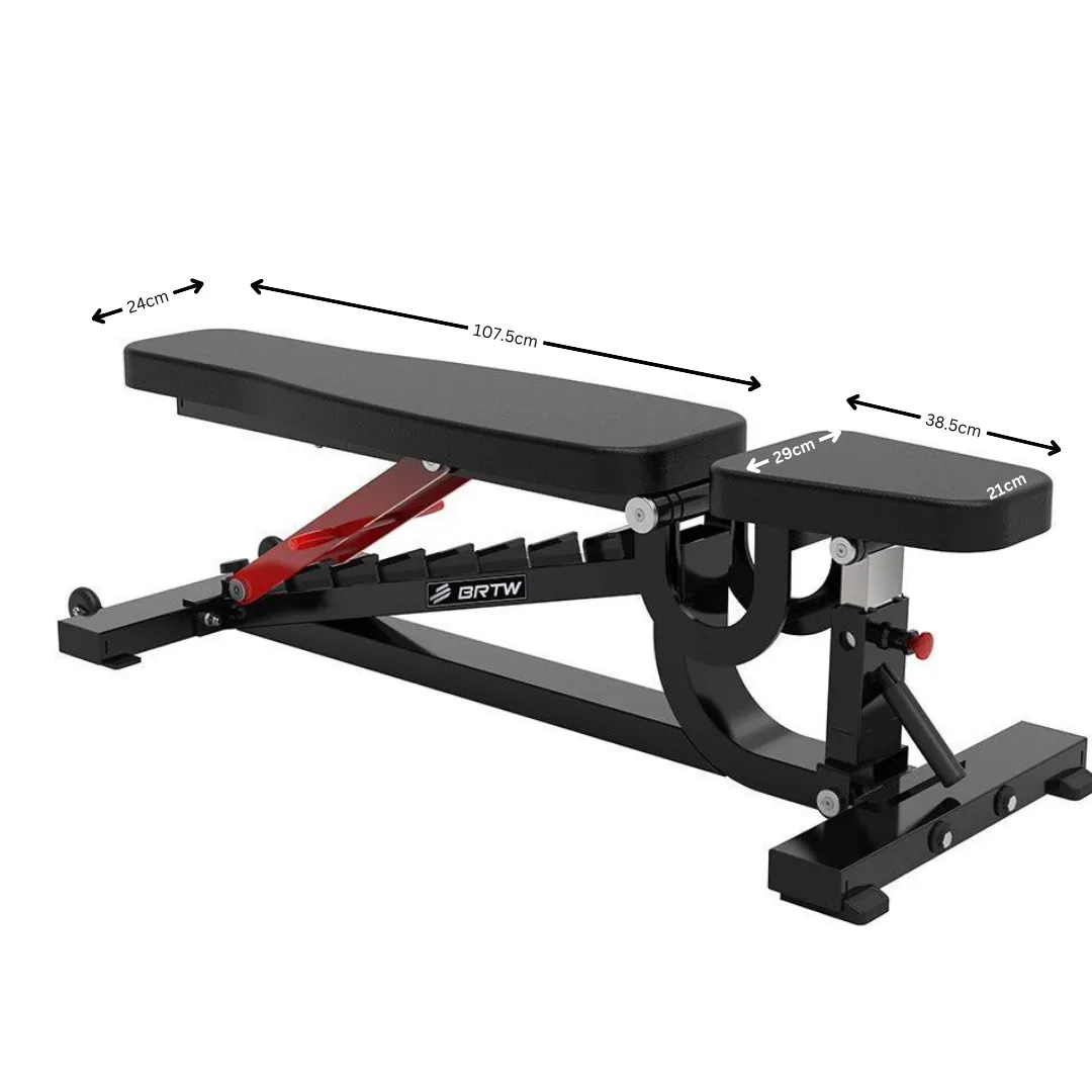 Reload TM87 Commercial Grade FID Adjustable Bench