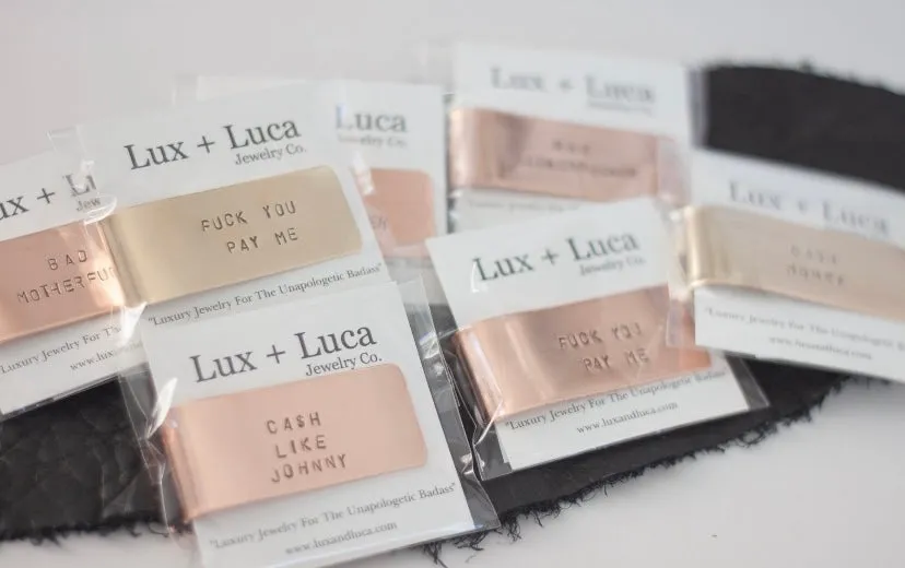 Rich People Problems Money Clip