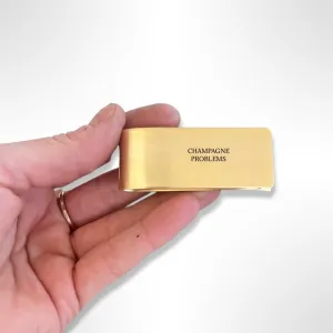 Rich People Problems Money Clip