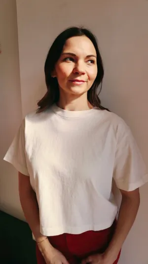 RicherPoorer Relaxed Crop Tee