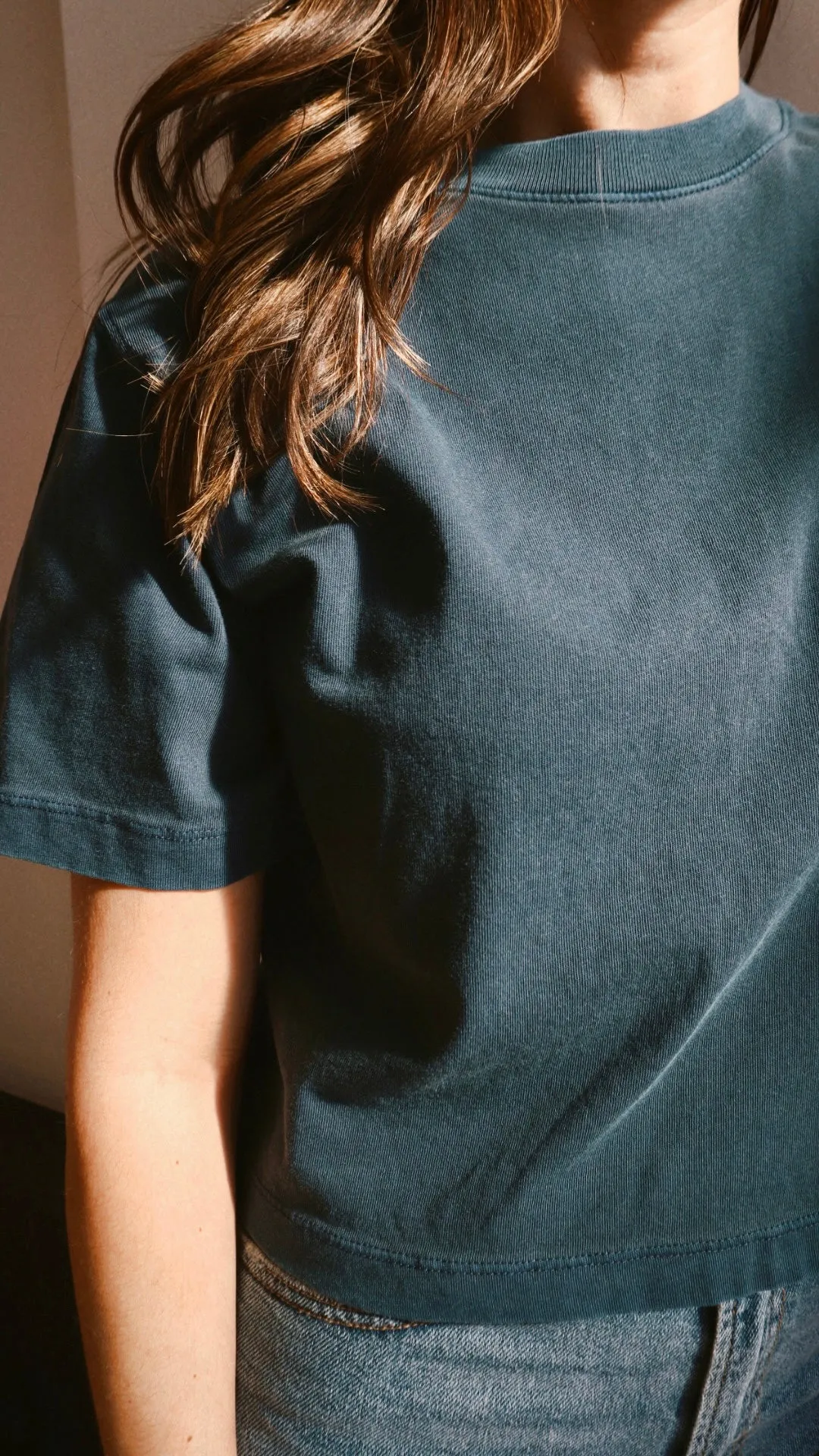 RicherPoorer Relaxed Crop Tee