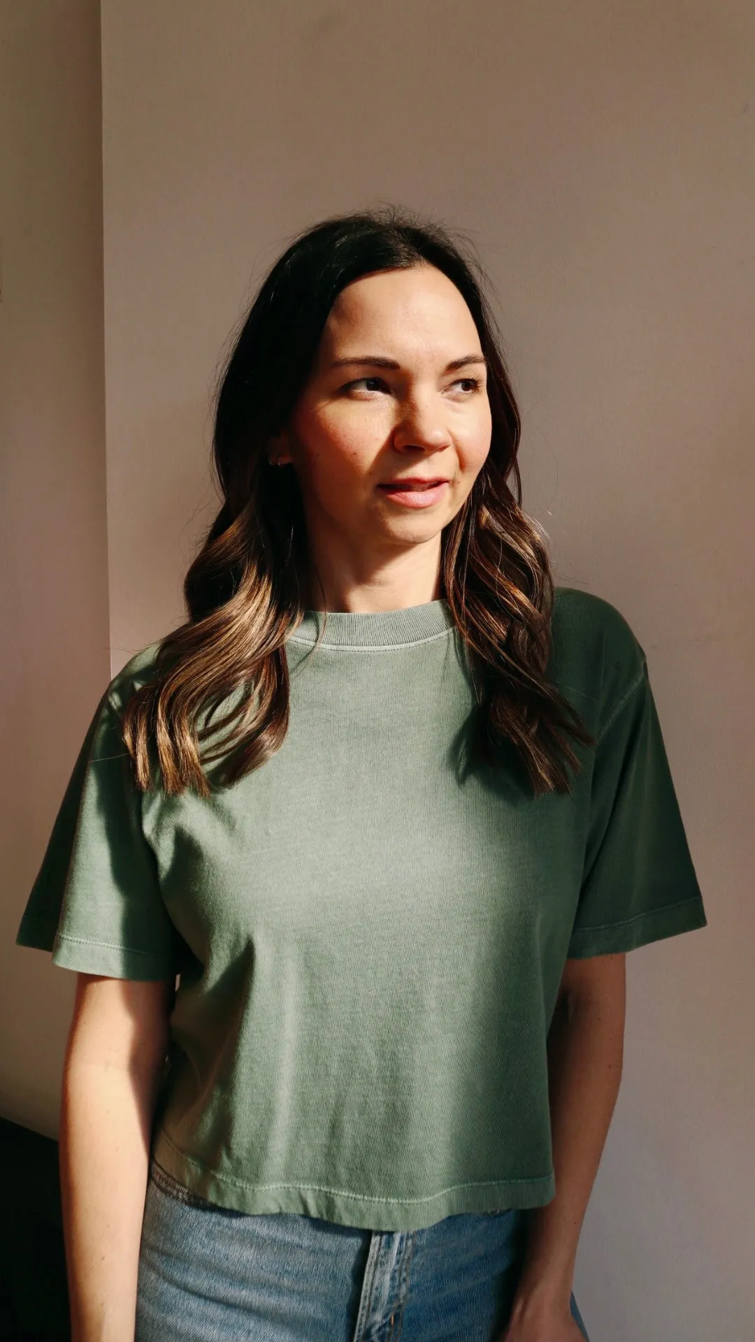 RicherPoorer Relaxed Crop Tee