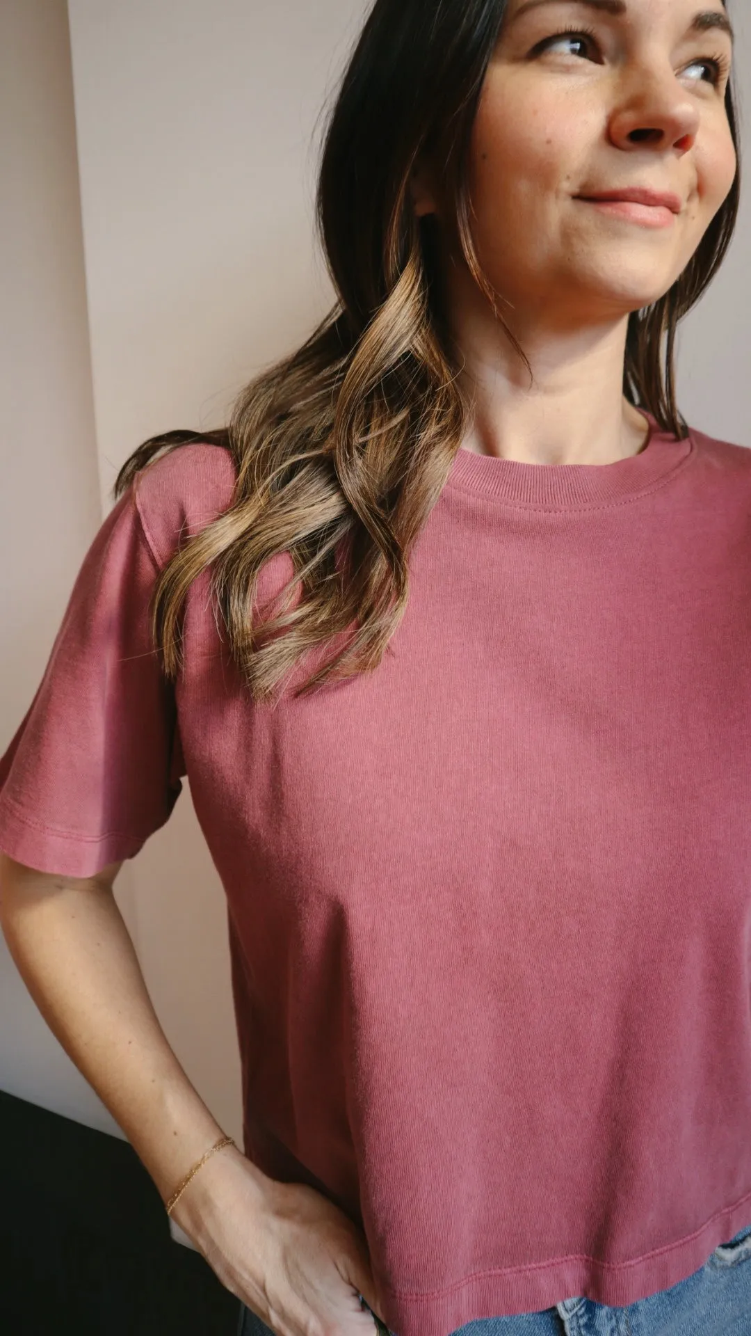 RicherPoorer Relaxed Crop Tee