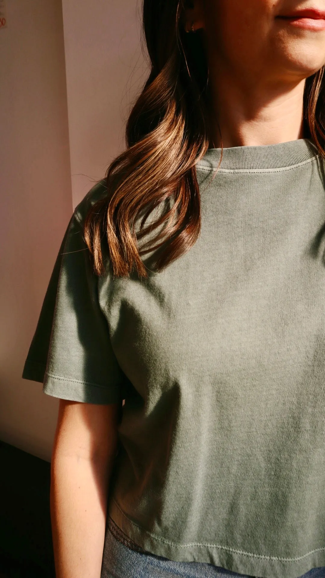 RicherPoorer Relaxed Crop Tee